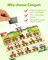 Preschool Magnetic Busy Book, 9 Themed Stickers Toys Fine Motor Skills Learning Binder Quiet Book Montessori Toys for Kids Toddlers Home Kindergarten
